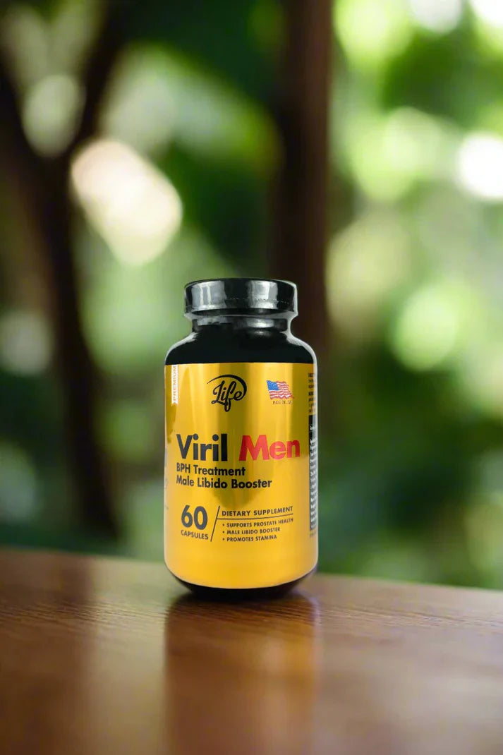 VIRIL MEN PREMIUM (60 CAPSULAS) - POTENCIADOR DE LIBIDO Y SALUD DE LA PROSTATA