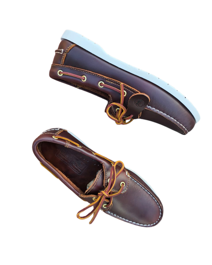 ZAPATO ARTESANAL TIPO NÁUTICA