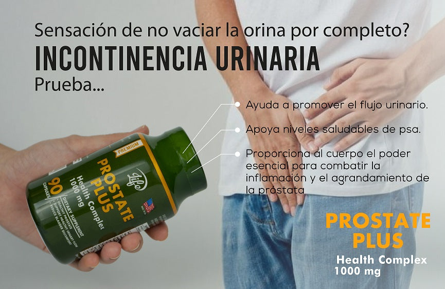 PROSTE PLUS (90 CAPS) - TRATAMIENTO NATURAL PARA LA PROSTATA Y TRACTO URINARIO