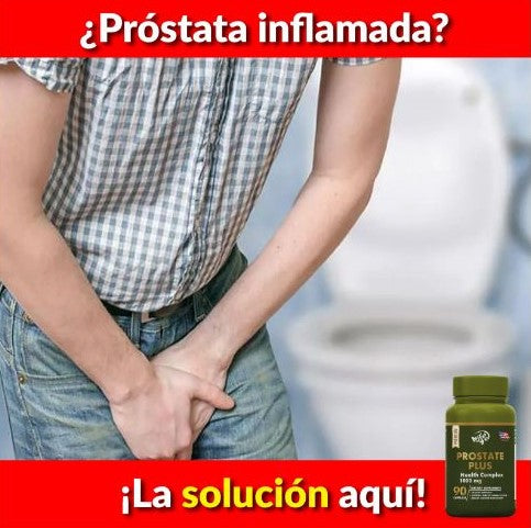 PROSTE PLUS (90 CAPS) - TRATAMIENTO NATURAL PARA LA PROSTATA Y TRACTO URINARIO
