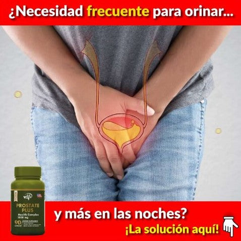 PROSTE PLUS (90 CAPS) - TRATAMIENTO NATURAL PARA LA PROSTATA Y TRACTO URINARIO