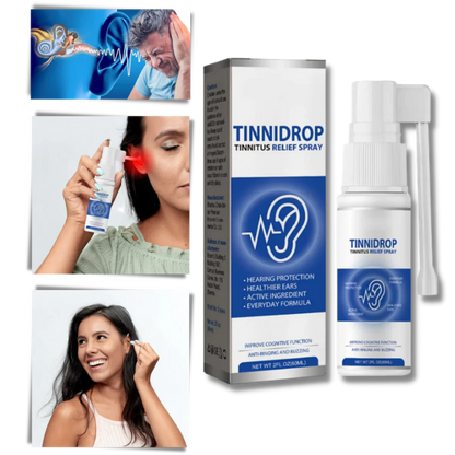 TinniDrop 60ml - Gotas para el Alivio del Zumbido en los Oídos